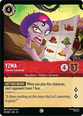 Yzma - Choosy Customer (Foil), Attack of the Vine!
