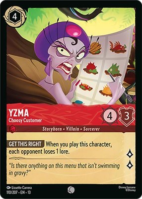 Yzma - Choosy Customer, Attack of the Vine!