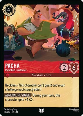 Pacha - Panicked Customer, Attack of the Vine!