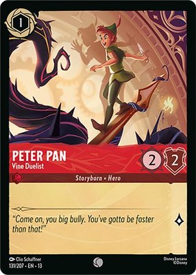 Peter Pan - Vine Duelist, Attack of the Vine!