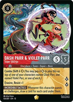 Dash Parr & Violet Parr - Super Siblings, Attack of the Vine!