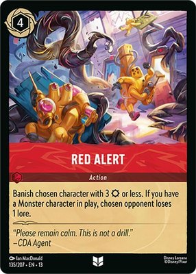 Red Alert, Attack of the Vine!