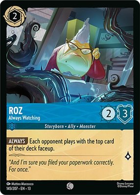Roz - Always Watching, Attack of the Vine!