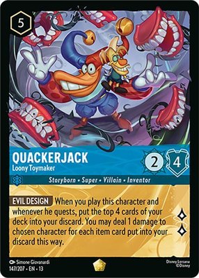 Quackerjack - Loony Toymaker, Attack of the Vine!