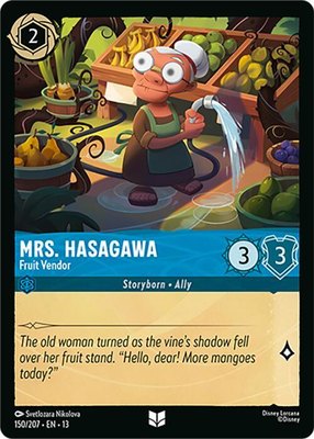 Mrs. Hasagawa - Fruit Vendor, Attack of the Vine!