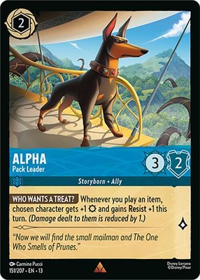 Alpha - Pack Leader, Attack of the Vine!