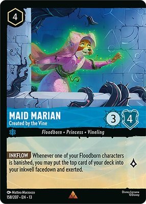 Maid Marian - Created by the Vine (Foil), Attack of the Vine!