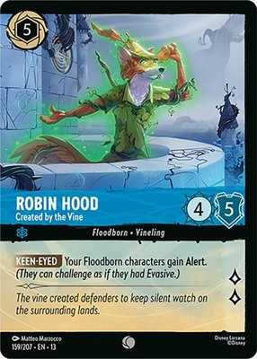 Robin Hood - Created by the Vine (Foil), Attack of the Vine!