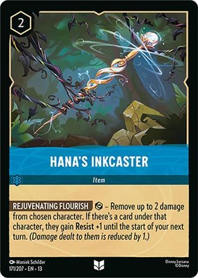 Hana's Inkcaster, Attack of the Vine!