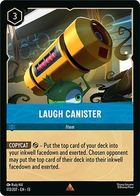 Laugh Canister, Attack of the Vine!