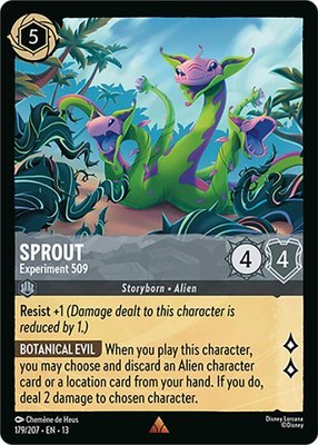 Sprout - Experiment 509, Attack of the Vine!