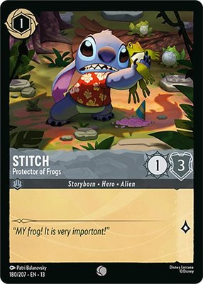 Stitch - Protector of Frogs, Attack of the Vine!