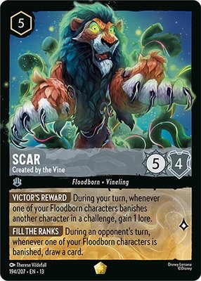 Scar - Created by the Vine, Attack of the Vine!
