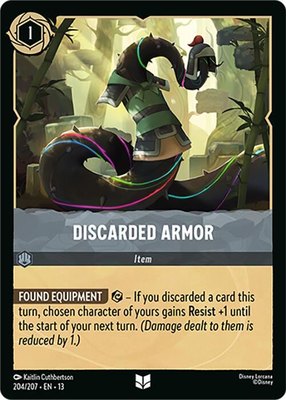 Discarded Armor, Attack of the Vine!