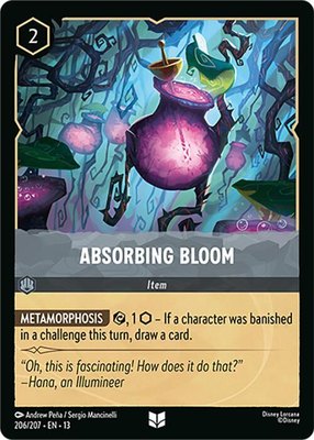 Absorbing Bloom, Attack of the Vine!
