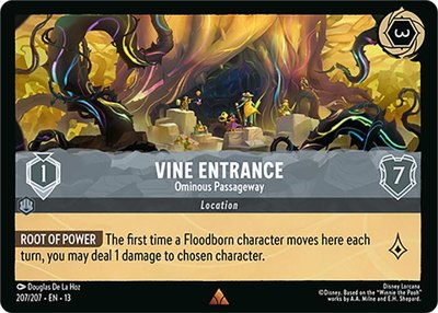 Vine Entrance - Ominous Passageway, Attack of the Vine!