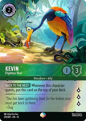 Kevin - Flightless Bird (Epic), Attack of the Vine!
