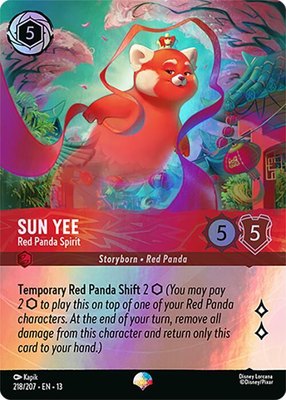 Sun Yee - Red Panda Spirit (Epic), Attack of the Vine!