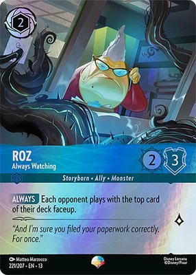 Roz - Always Watching (Epic), Attack of the Vine!