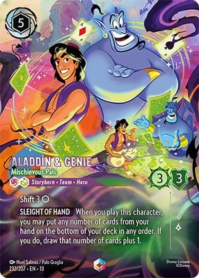 Aladdin & Genie - Mischievous Pals (Enchanted), Attack of the Vine!