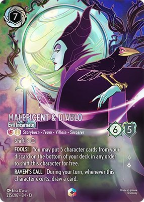 Maleficent & Diablo - Evil Incarnate (Enchanted), Attack of the Vine!