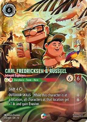 Carl Fredricksen & Russell - Intrepid Explorers (Enchanted), Attack of the Vine!