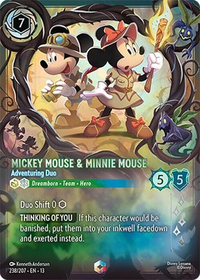 Mickey Mouse & Minnie Mouse - Adventuring Duo (Enchanted), Attack of the Vine!