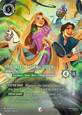 Rapunzel & Flynn Rider - Unlikely Pair (Enchanted), Attack of the Vine!
