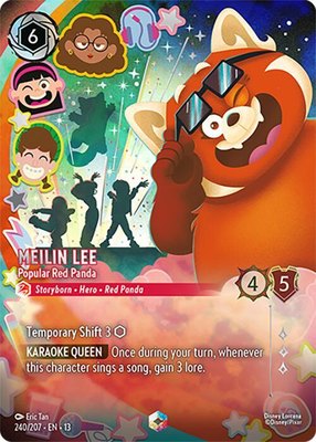 Meilin Lee - Popular Red Panda (Enchanted), Attack of the Vine!