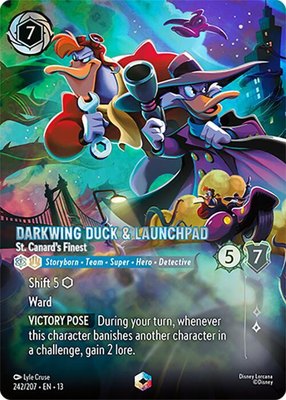 Darkwing Duck & Launchpad - St. Canard's Finest (Enchanted), Attack of the Vine!