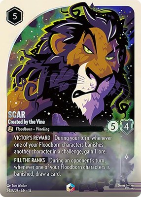 Scar - Created by the Vine (Enchanted), Attack of the Vine!