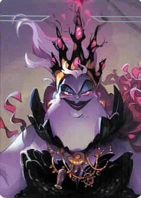 Ursula - Sea Witch Queen Puzzle Insert (Top Middle), Ursula's Return