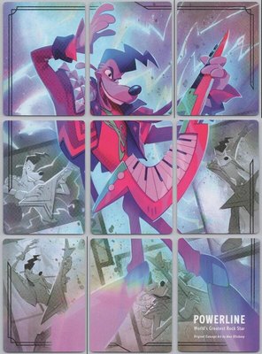 Powerline - World's Greatest Rock Star Puzzle Insert (Set of 9), Fabled