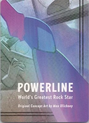 Powerline - World's Greatest Rock Star Puzzle Insert (Bottom Right), Fabled