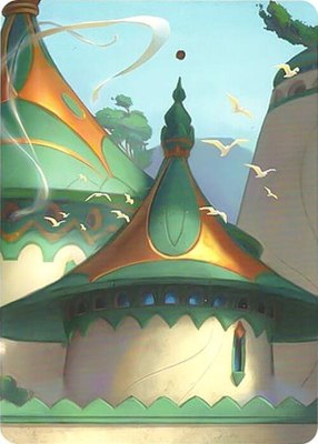 Archazia's Island Puzzle Insert (Version 1 of 2) (Middle Left), Archazia's Island
