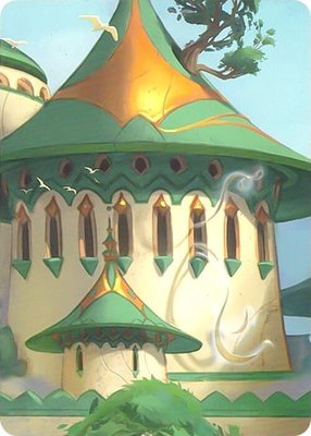 Archazia's Island Puzzle Insert (Version 1 of 2) (Middle Right), Archazia's Island
