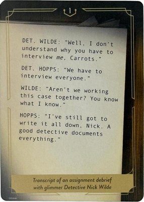 Whispers in the Well Case File Cards (1 of 18), Whispers in the Well