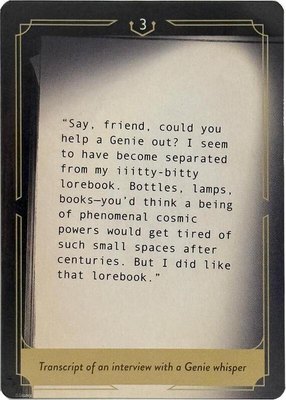 Whispers in the Well Case File Cards (3 of 18), Whispers in the Well