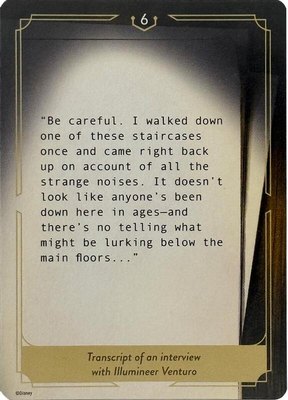 Whispers in the Well Case File Cards (6 of 18), Whispers in the Well