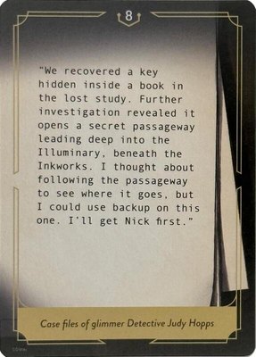 Whispers in the Well Case File Cards (8 of 18), Whispers in the Well
