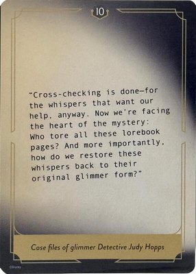 Whispers in the Well Case File Cards (10 of 18), Whispers in the Well