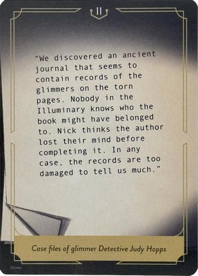 Whispers in the Well Case File Cards (11 of 18), Whispers in the Well