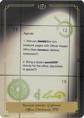 Whispers in the Well Case File Cards (17 of 18), Whispers in the Well