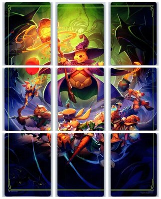 Attack of the Vine! Puzzle Insert (Set of 9), Attack of the Vine!