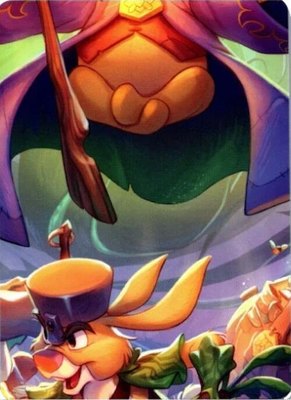 Attack of the Vine! Puzzle Insert (Middle Center), Attack of the Vine!