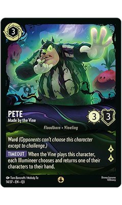 Pete - Made by the Vine, Illumineer's Quest: The Great Hunny Rescue
