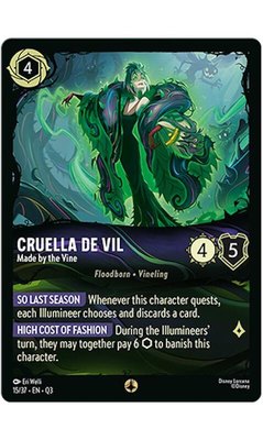 Cruella De Vil - Made by the Vine, Illumineer's Quest: The Great Hunny Rescue