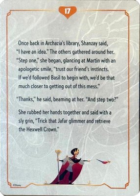 Reign of Jafar Lore Card (17 of 19), Reign of Jafar