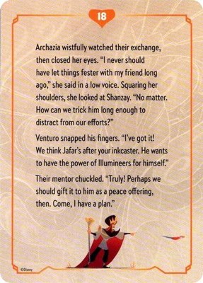 Reign of Jafar Lore Card (18 of 19), Reign of Jafar