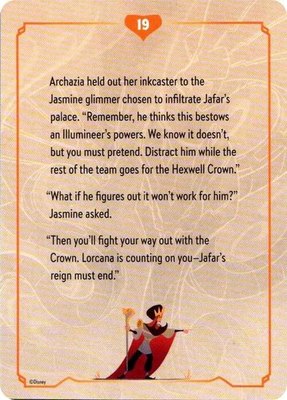Reign of Jafar Lore Card (19 of 19), Reign of Jafar